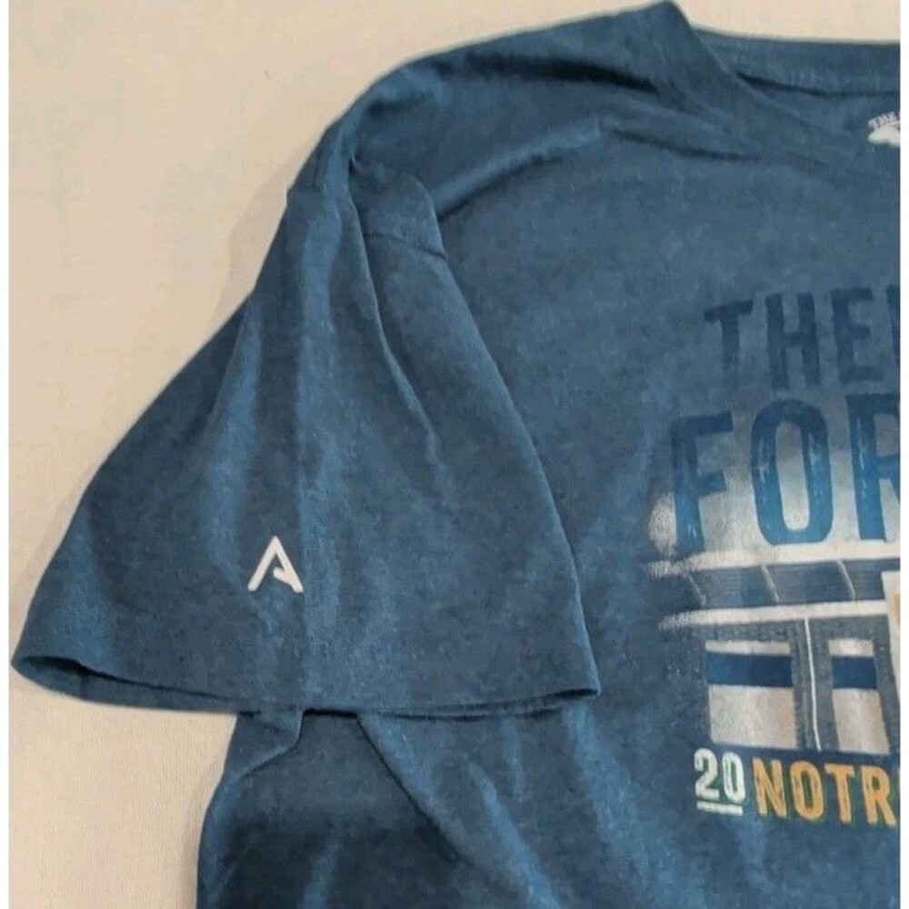 Notre Dame 2014 Football "Then, Now, Forever" 2 Sided Graphic Tshirt Adult XL - Picture 6 of 8